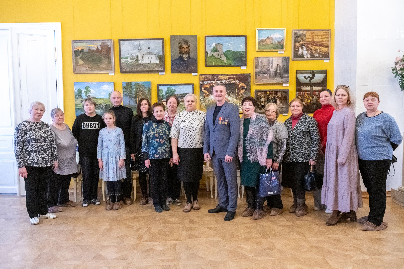 лыткарино, культура, выставка, картины, художники россии,