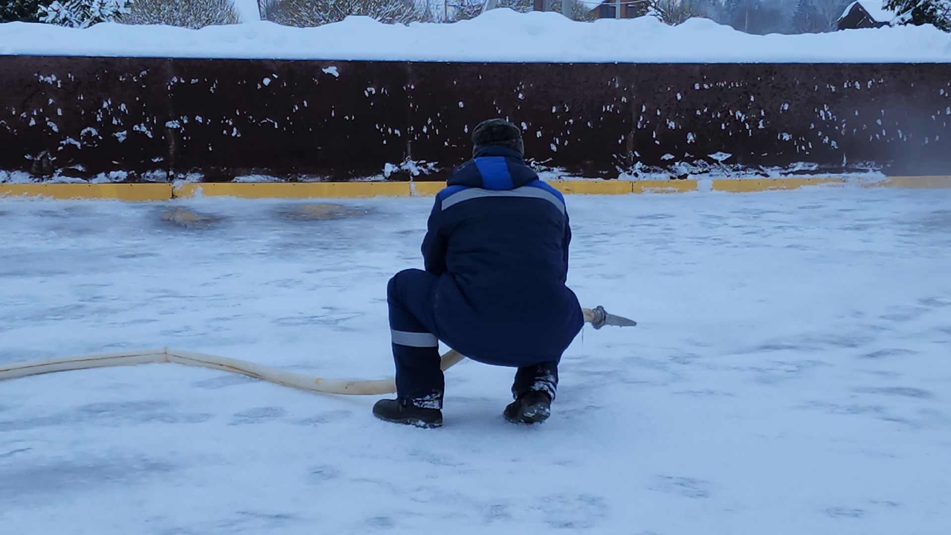 волоколамск, жкх, каток, деревня, зимней сезон, коньки,