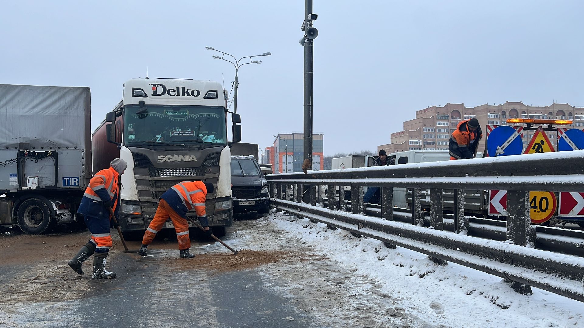 дтп, авария, дорожные службы, шоссе энтузиастов,