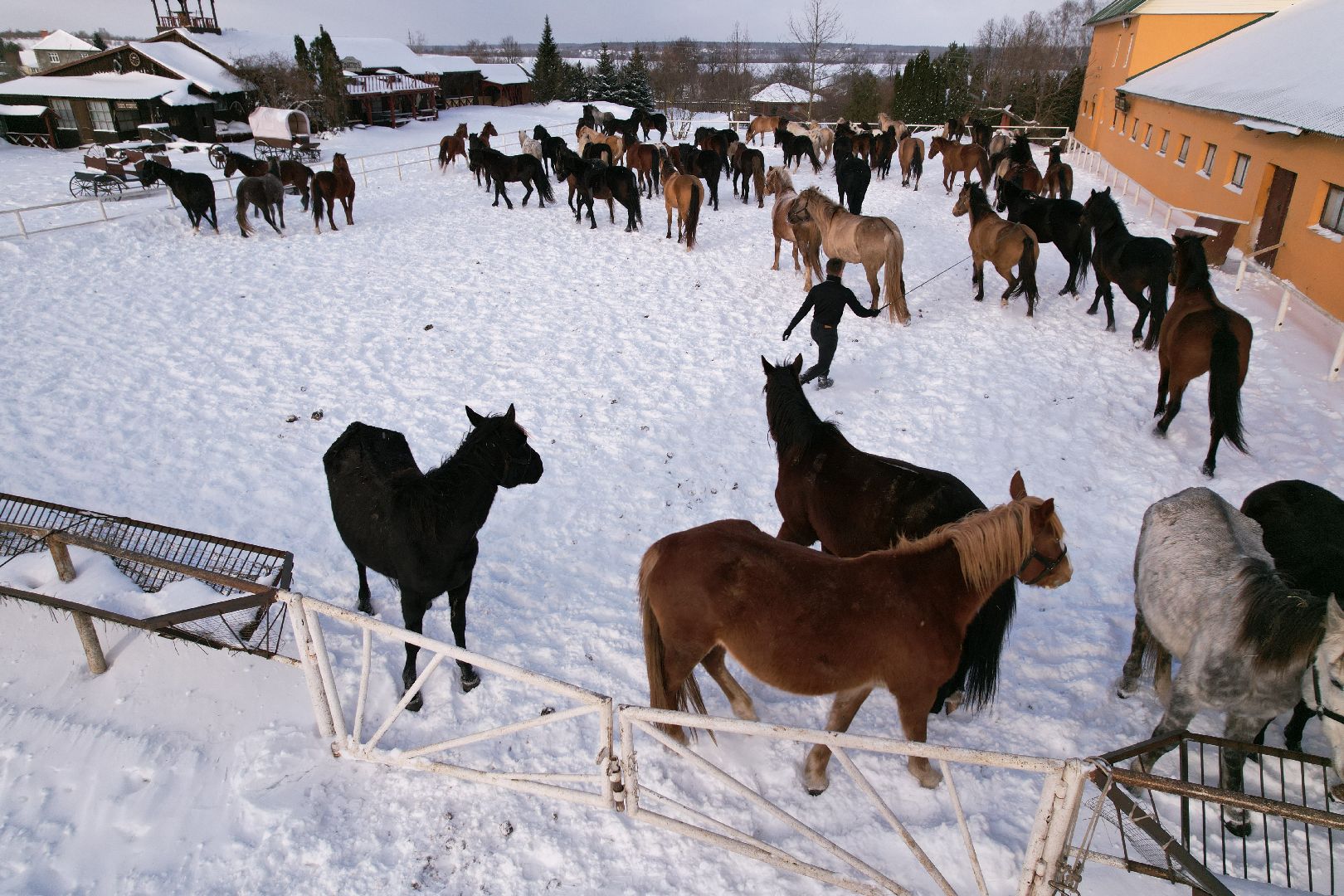 видео с коптера, можайск, туризм,