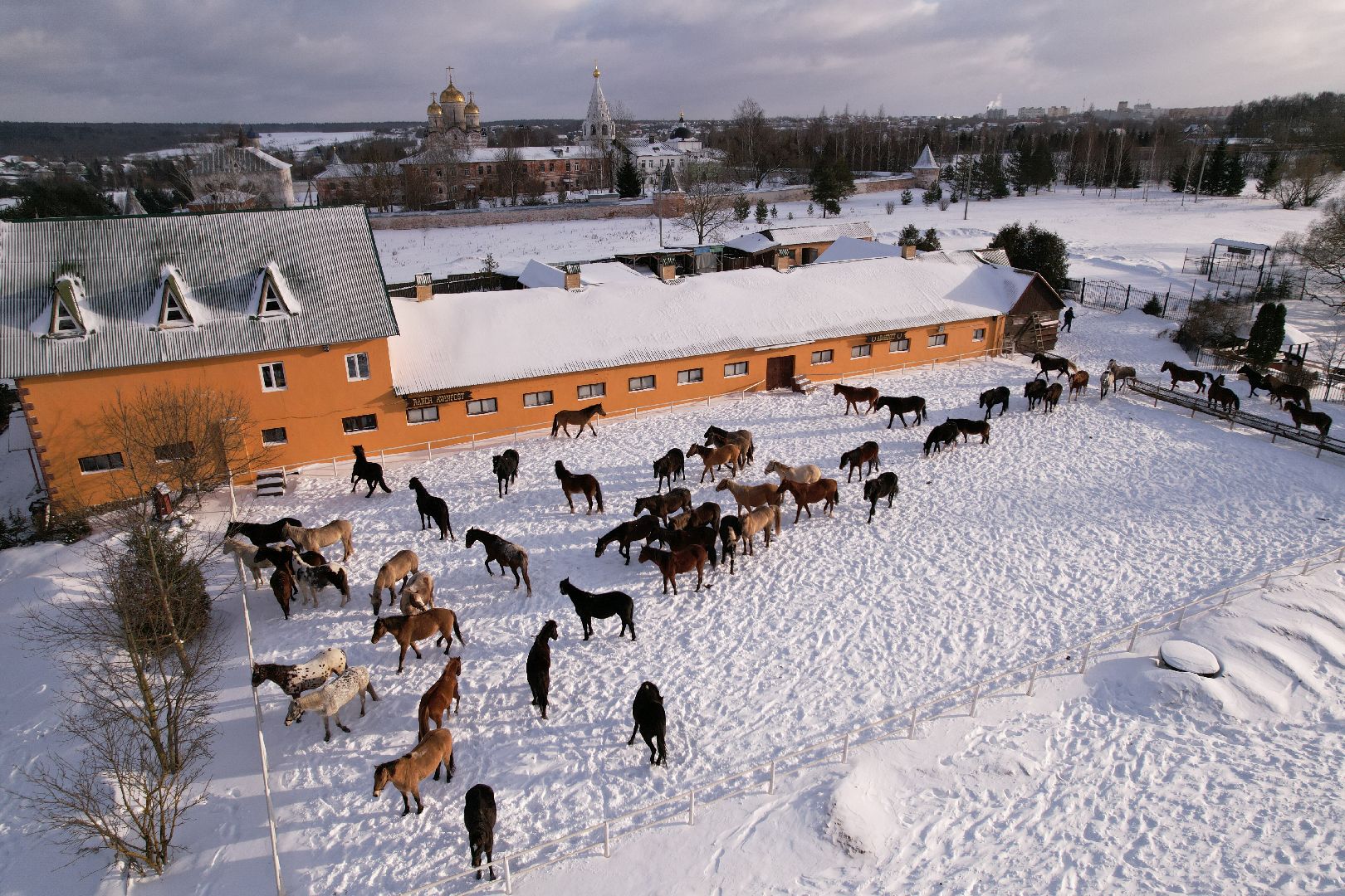 видео с коптера, можайск, туризм,