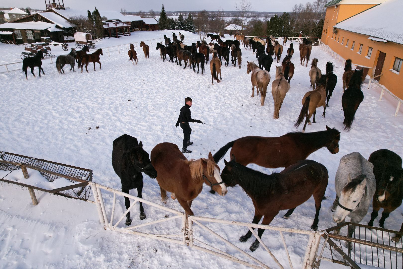 видео с коптера, можайск, туризм,