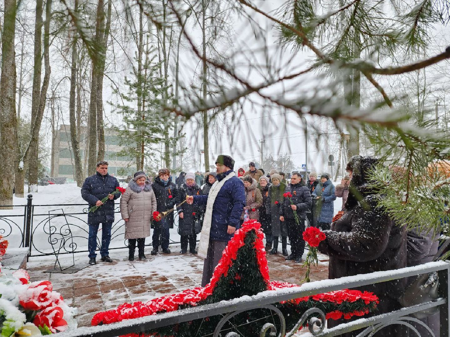 можайск, можайский городской округ, подмосковье, вахта памяти, освобождение поселка, немецко-фашистские захватчики, советская армия, митинг, памятное мероприятие,
