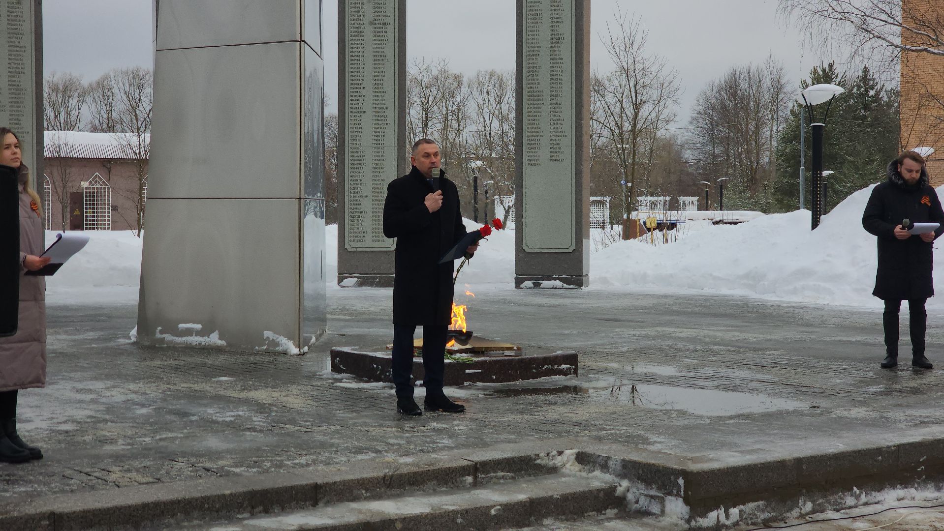 шатура, рошаль, блокада ленинграда, пайка хлеба, митинг, память,