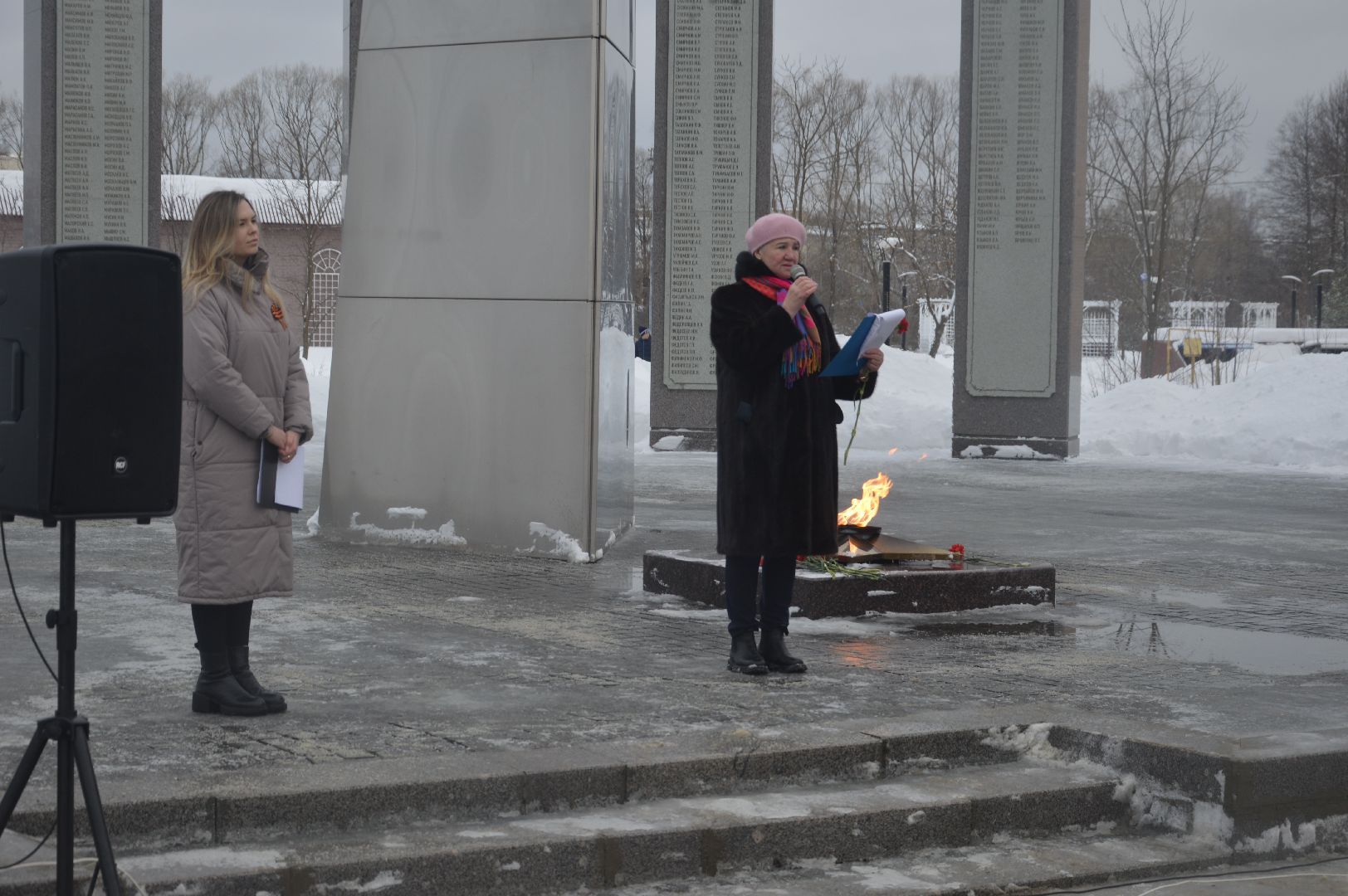 шатура, рошаль, блокада ленинграда, пайка хлеба, митинг, память,