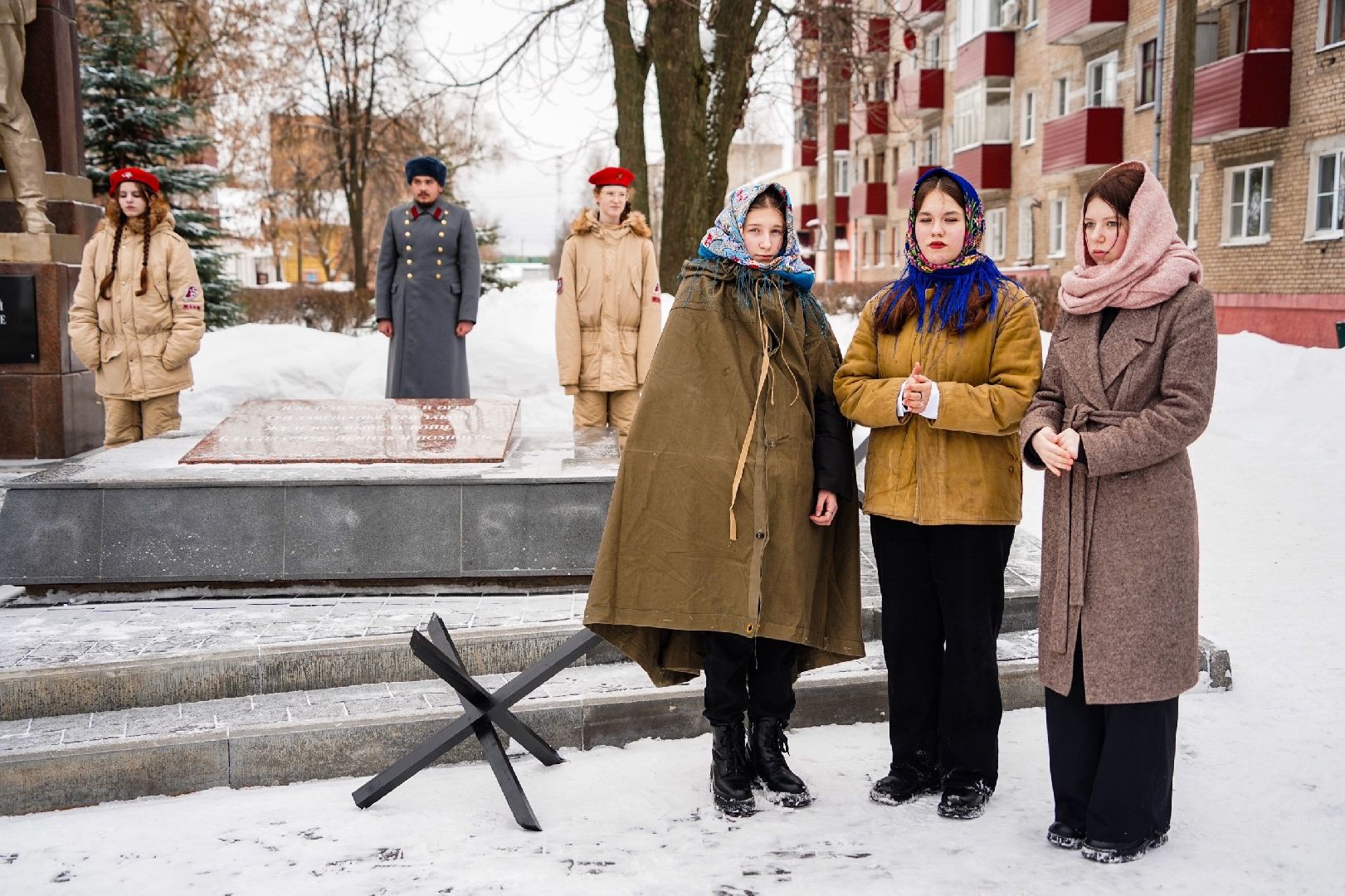Шатура, День снятия блокады Ленинграда, блокадный хлеб, Митинг, день воинской славы,