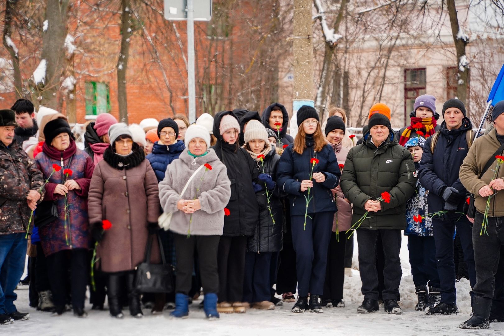 Шатура, День снятия блокады Ленинграда, блокадный хлеб, Митинг, день воинской славы,