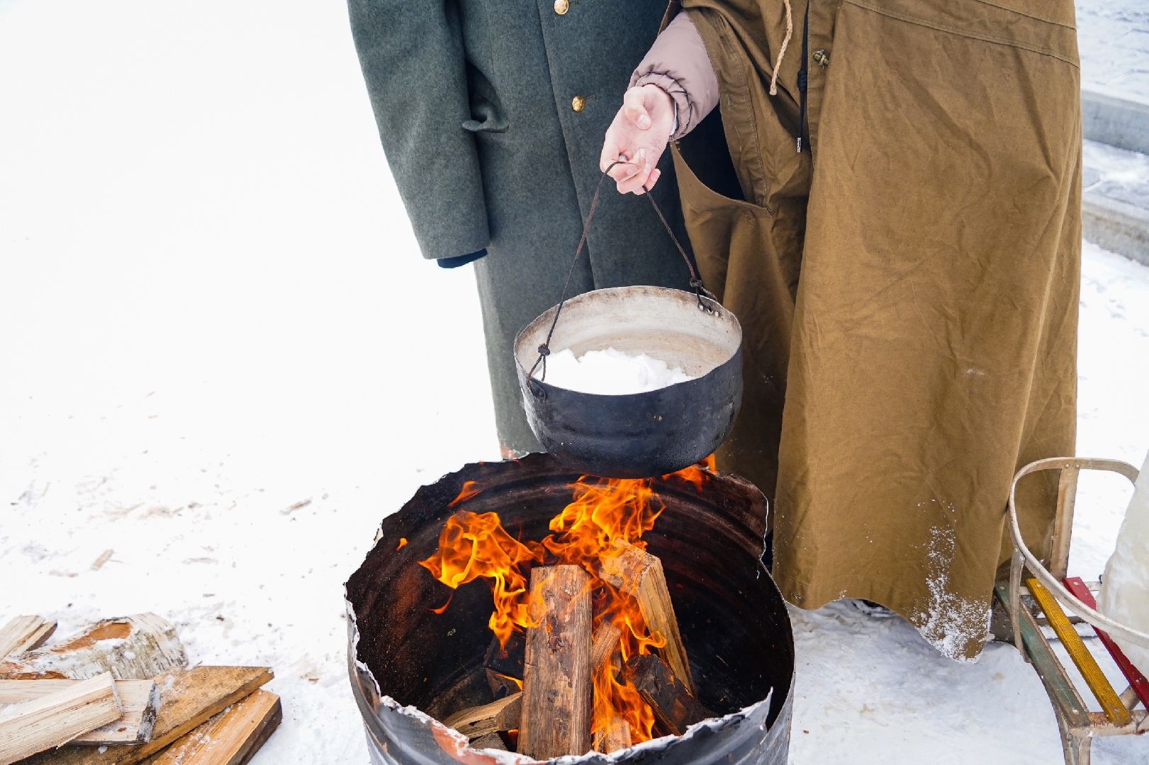 Шатура, День снятия блокады Ленинграда, блокадный хлеб, Митинг, день воинской славы,