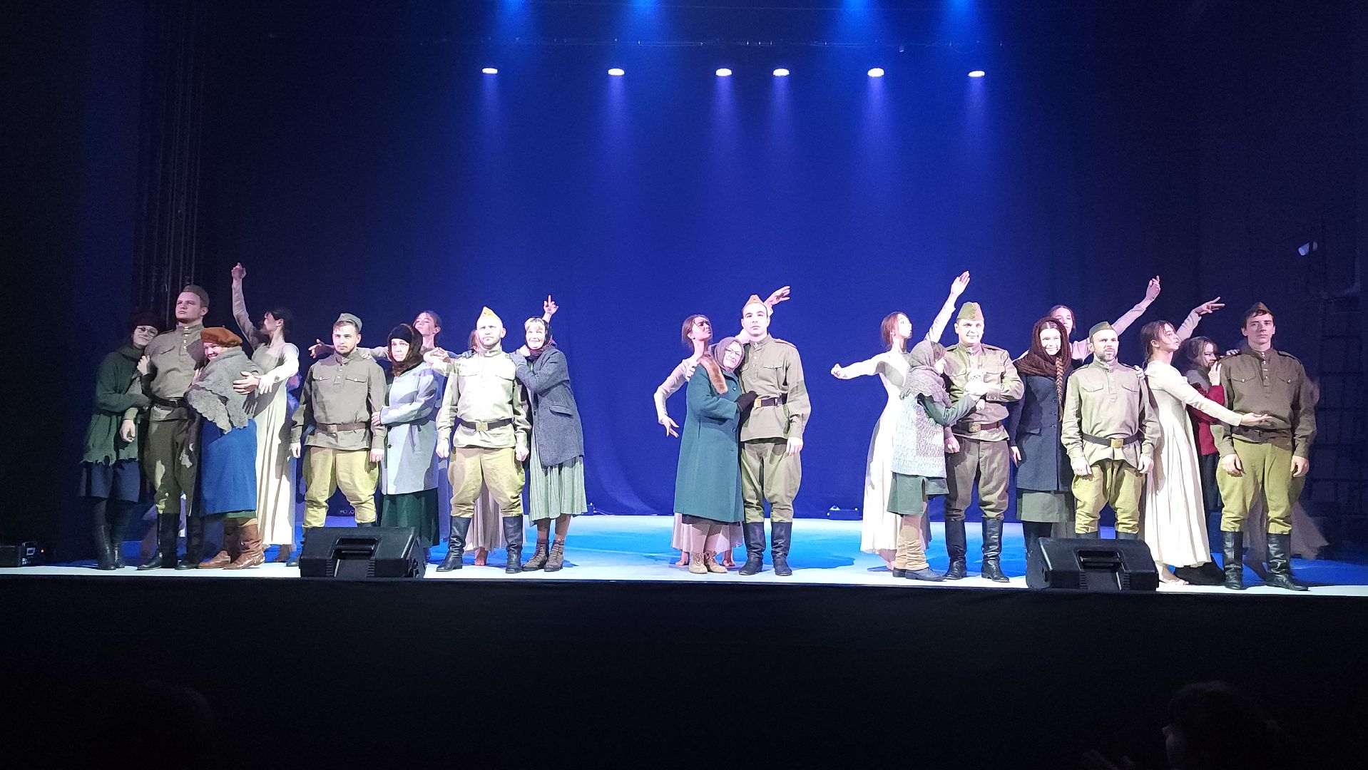 блокада Ленинграда, спектакль, искусство,