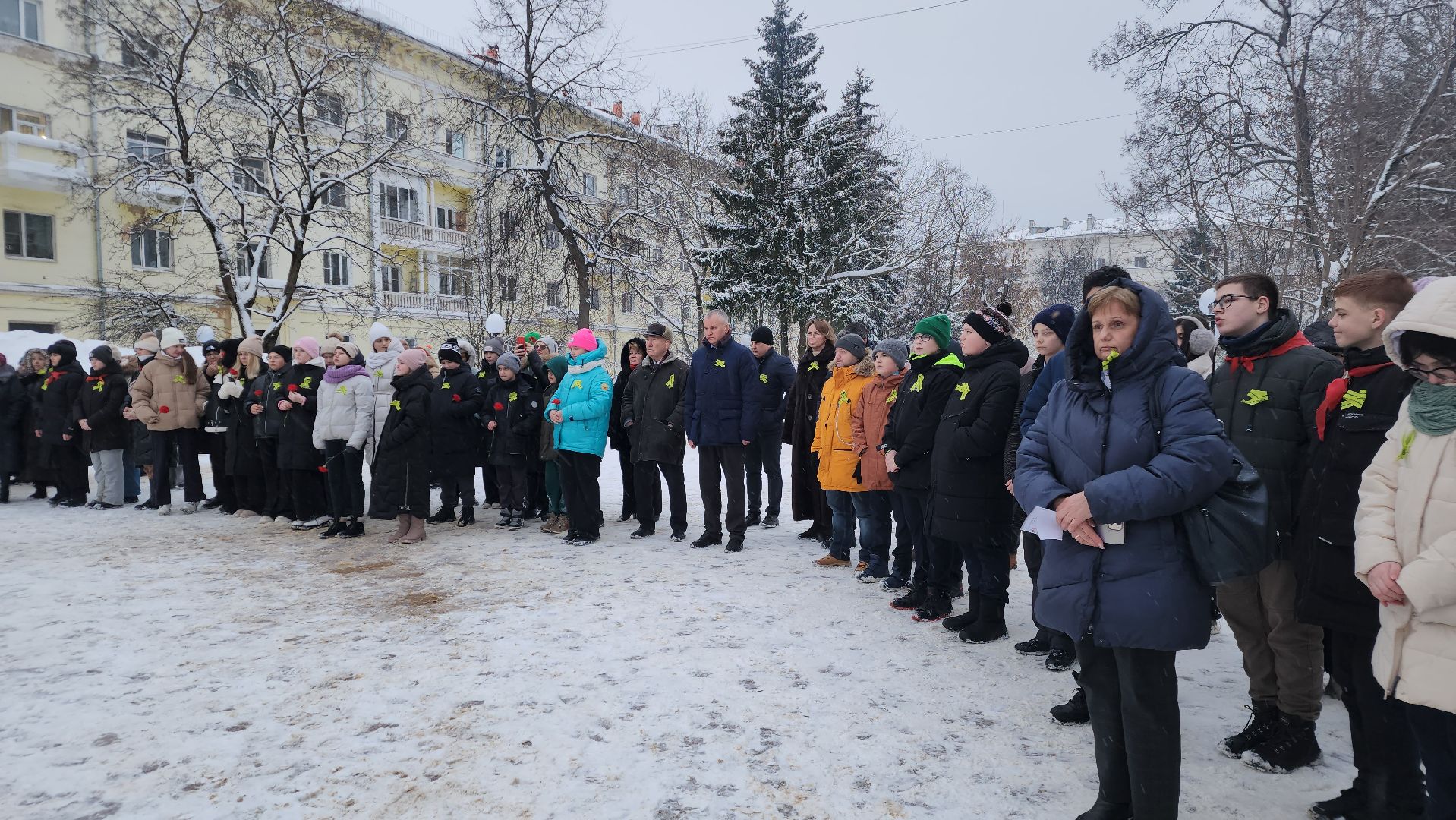 фрязино, блокада ленинграда, акция,