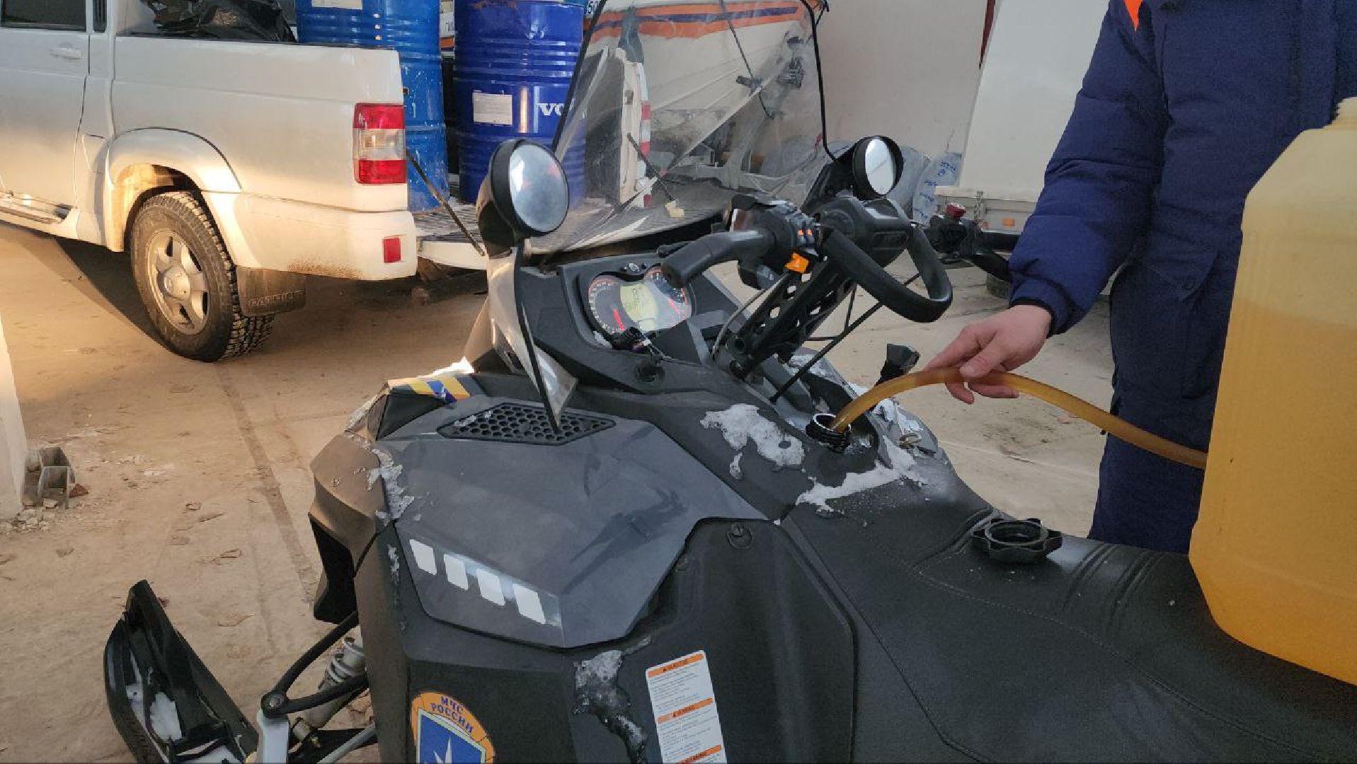 мытищи, мчс, зимняя рыбалка, Снегоходы, Профилактический рейд МЧС,