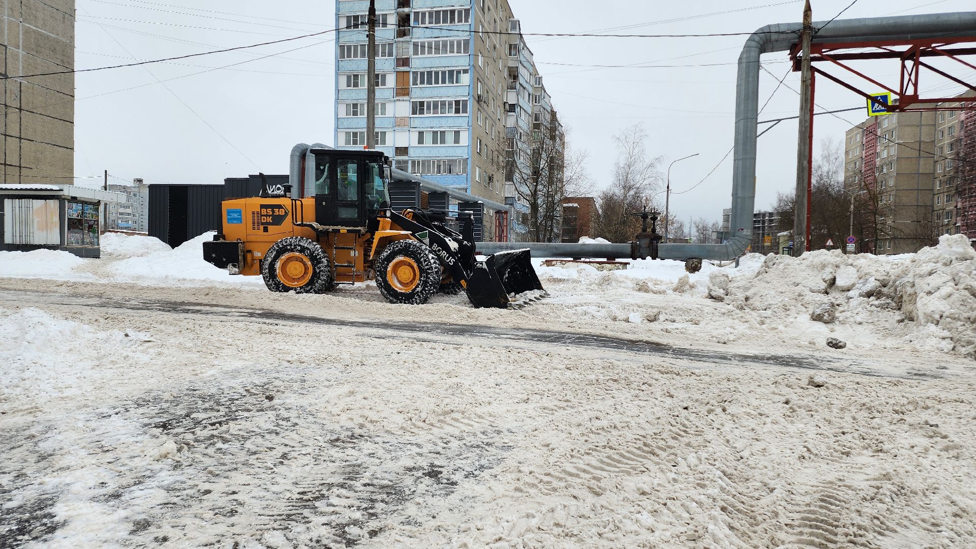 егорьевск, погрузчик, МБУ, мбу благоустройство, Подмосковье, Московская область,