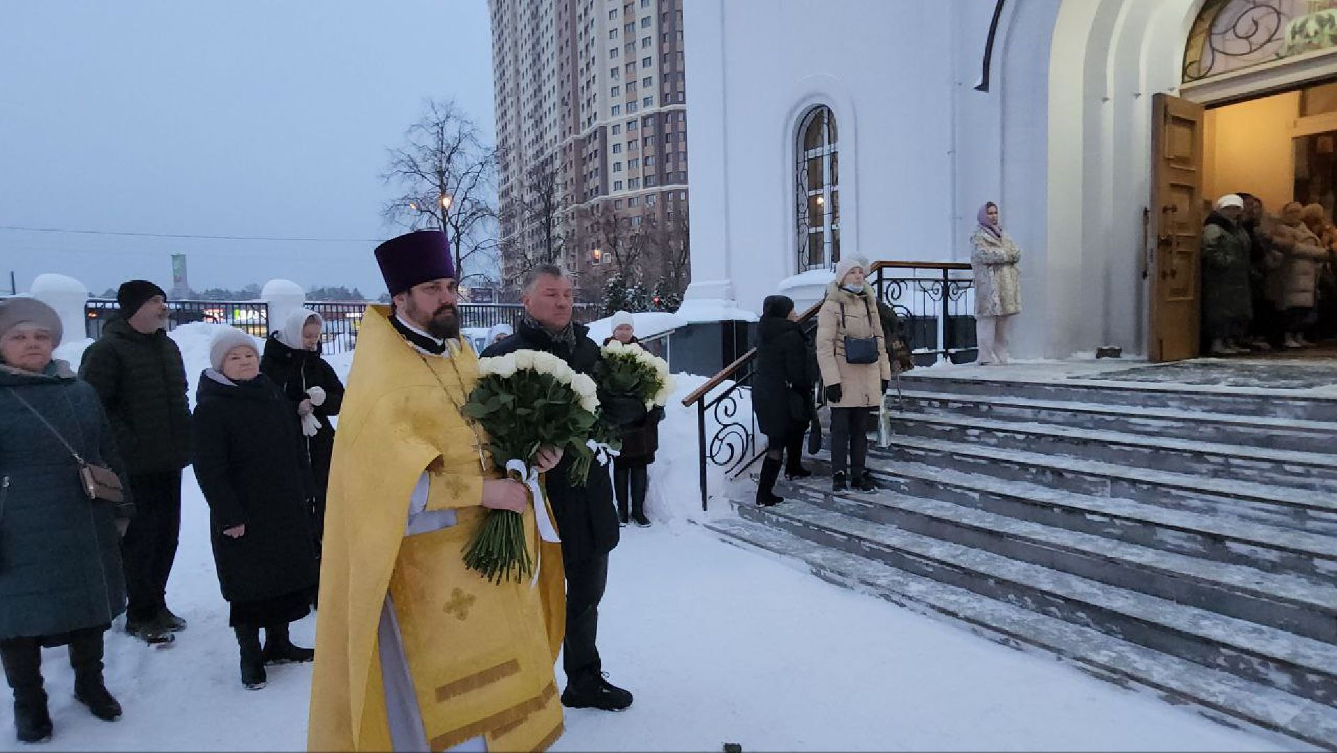 храм Преображения Господня, Феодотьевская икона Божией Матери, митрополит Крутицкий и Коломенский, митрополит Павел, архиерей, аубакиров, Денисов, Коржуев,