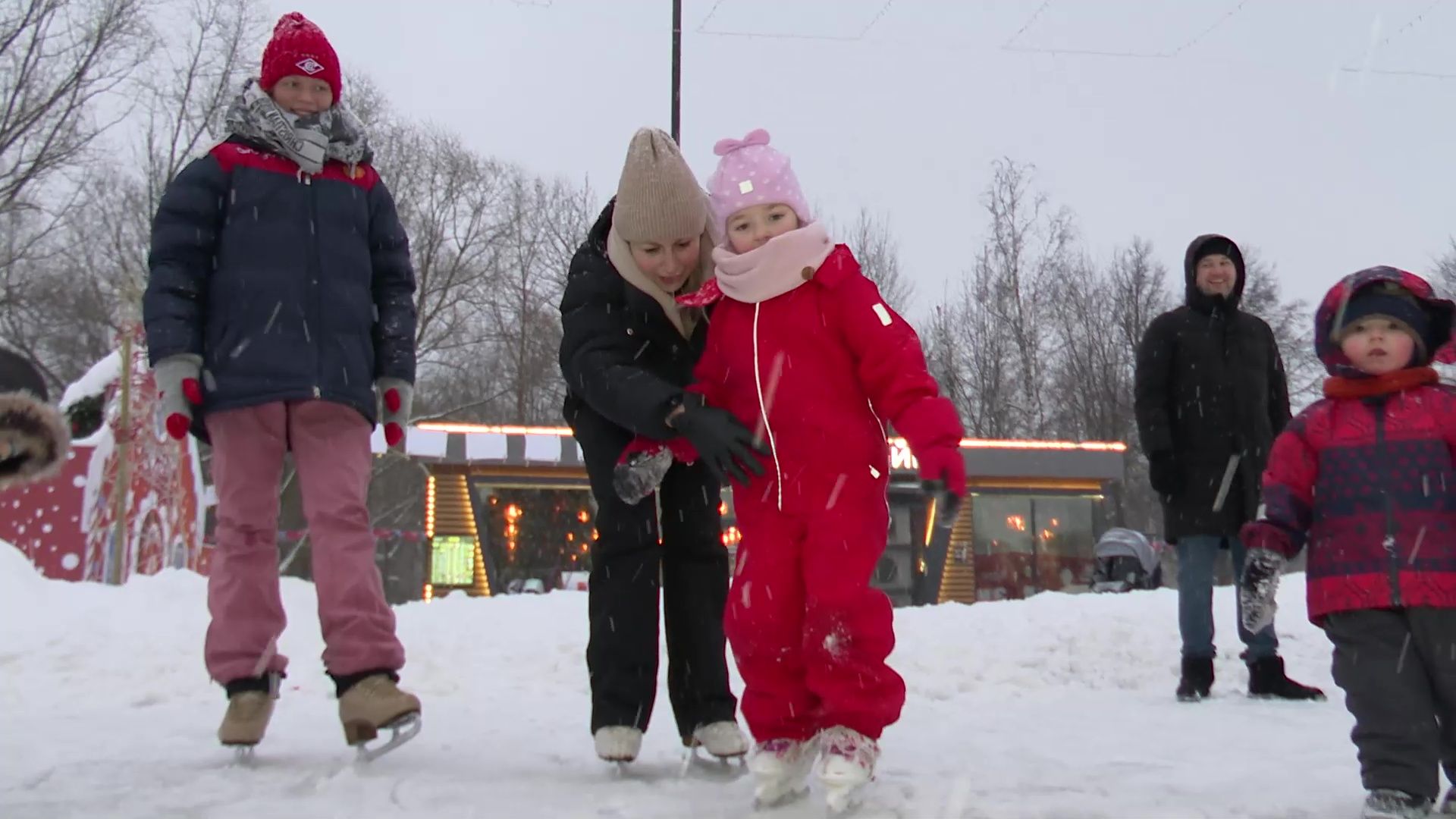 Реутов, парк, мастер-класс, хоккей, фигурное катание, коньки, клюшки,