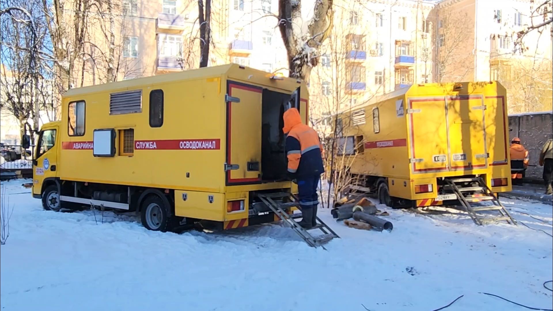 климовск, жкх, авария,