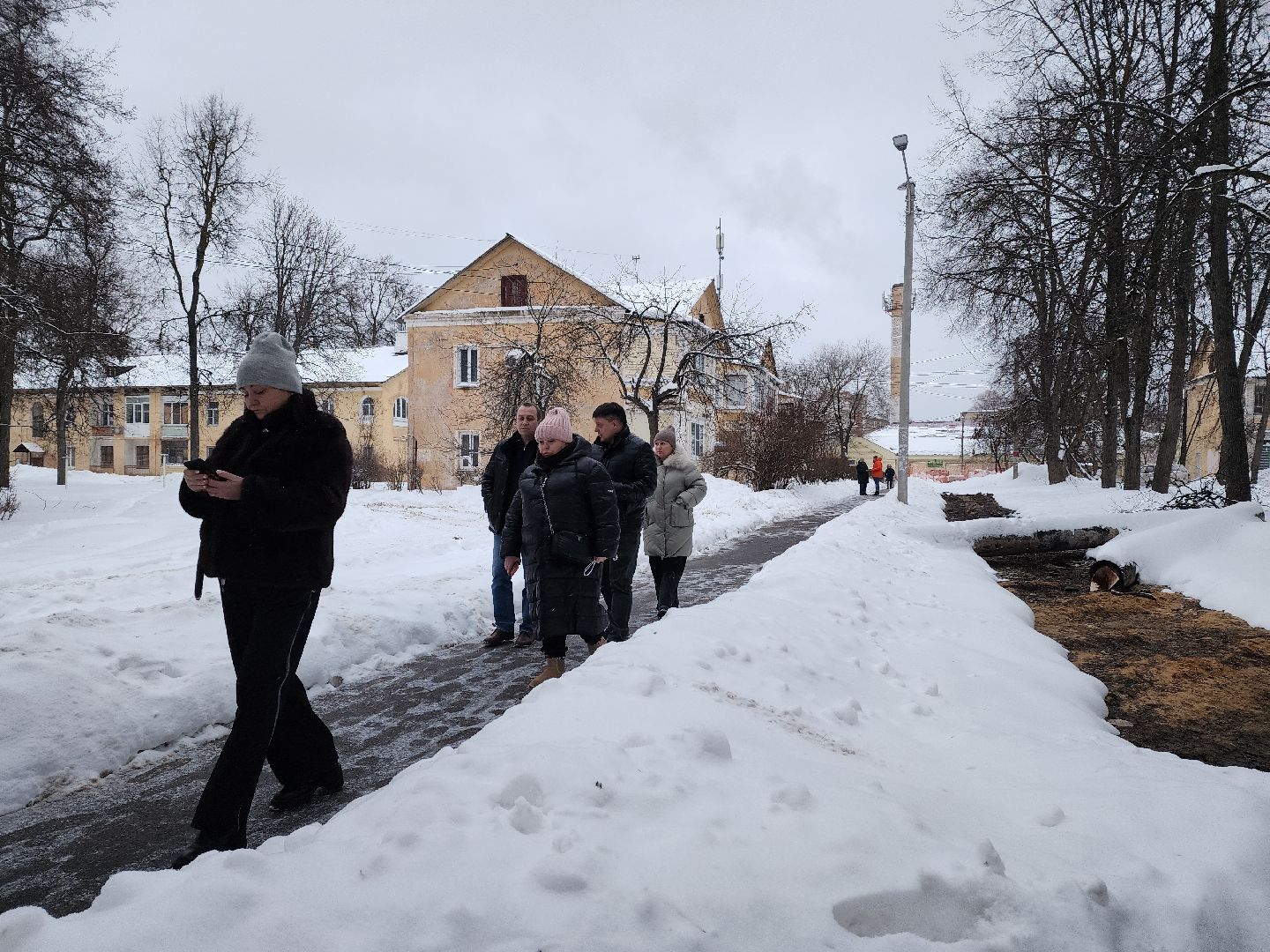 воскресенск, уборка снега, глава, зима, жкх,