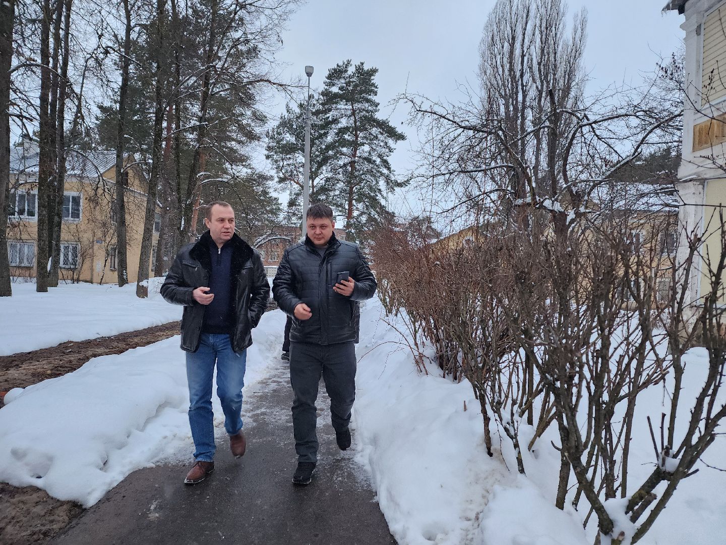 воскресенск, уборка снега, глава, зима, жкх,