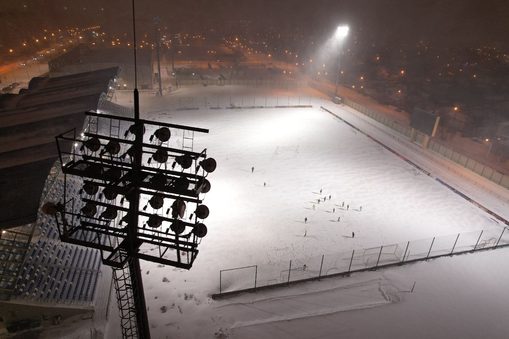 видео с коптера, Домодедово, спорт,