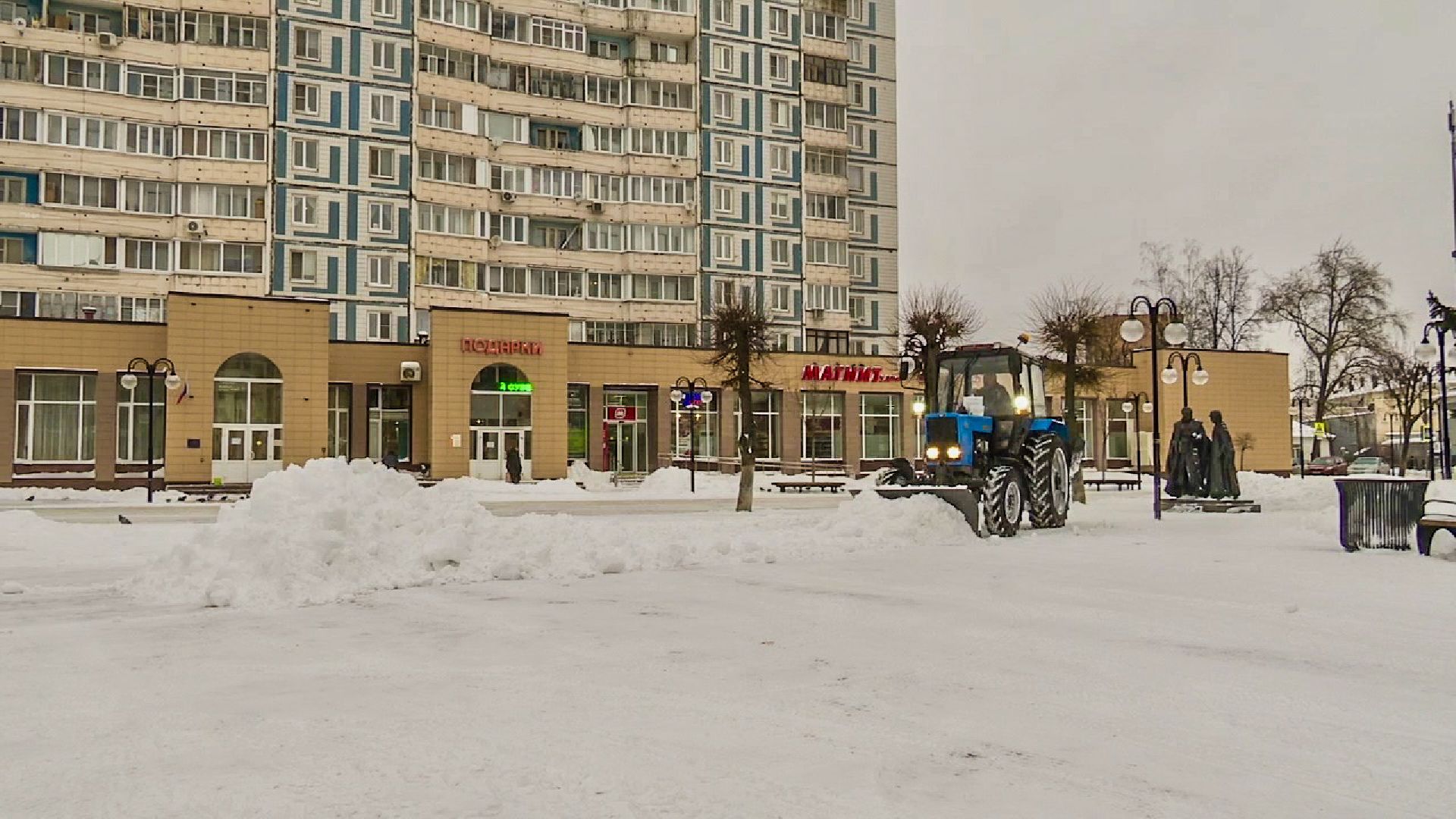 Клин, общество, ЖКХ, уборка снега,