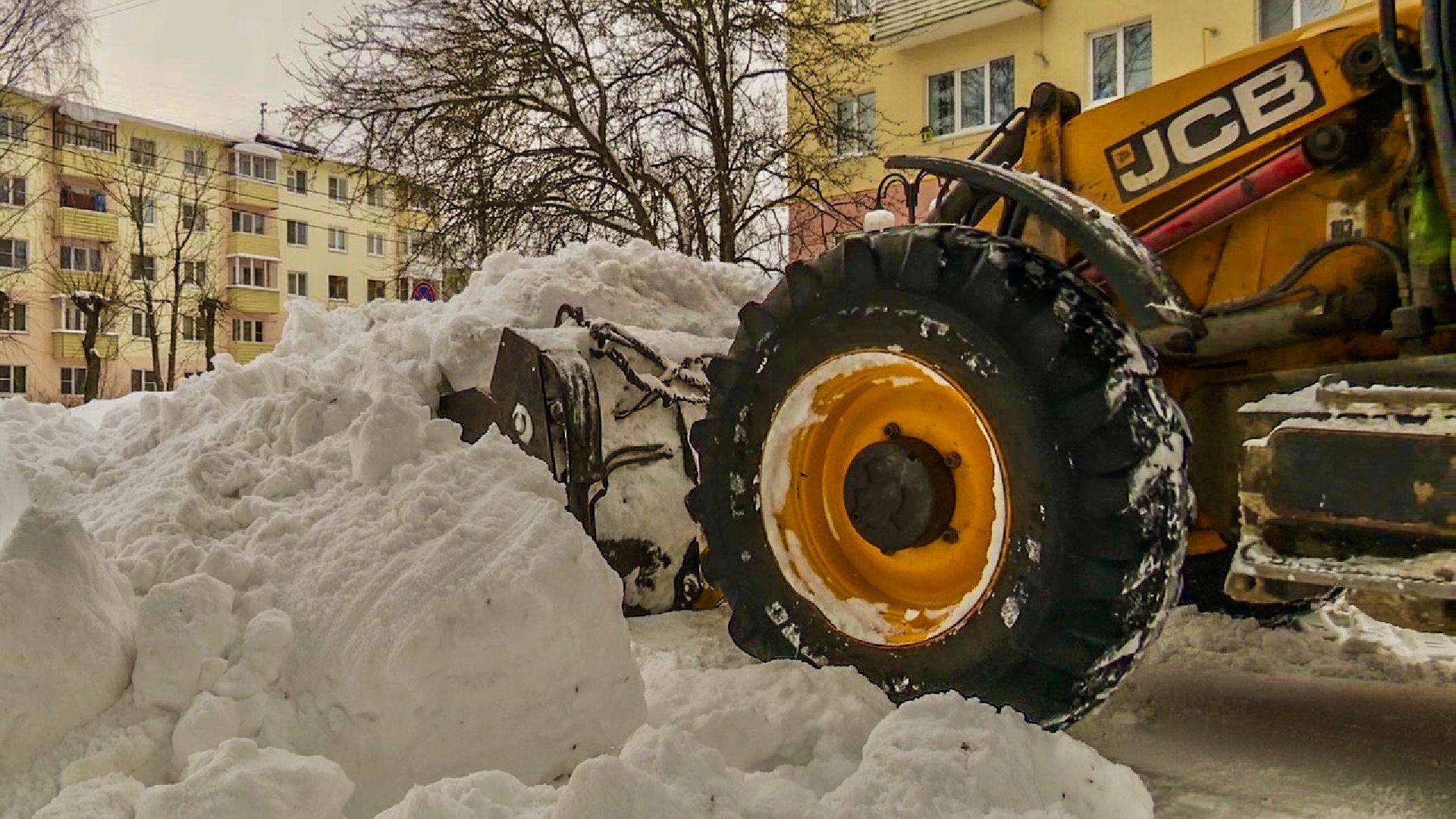 Клин, общество, ЖКХ, уборка снега,