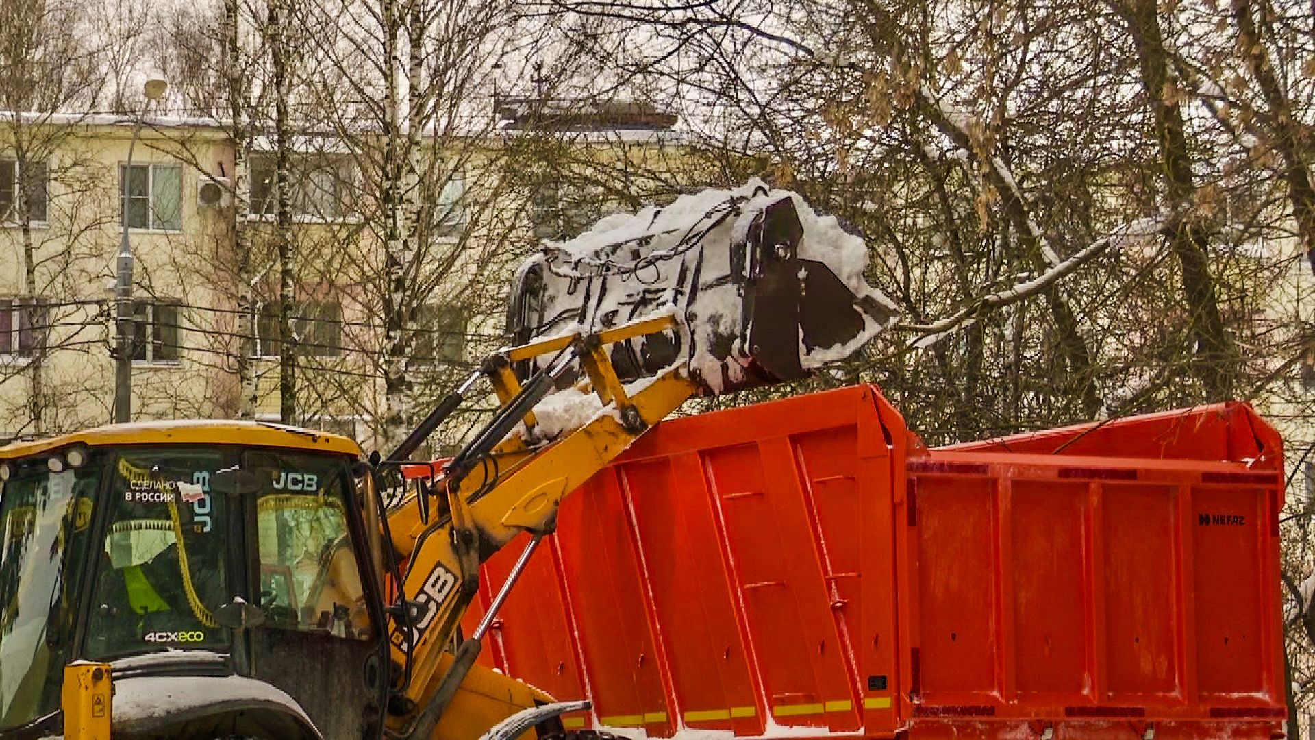 Клин, общество, ЖКХ, уборка снега,
