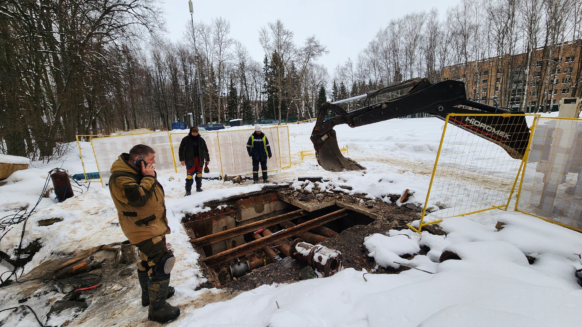 Солнечногорск, ЖКХ, Выстрел, отопление, аварийные работы,