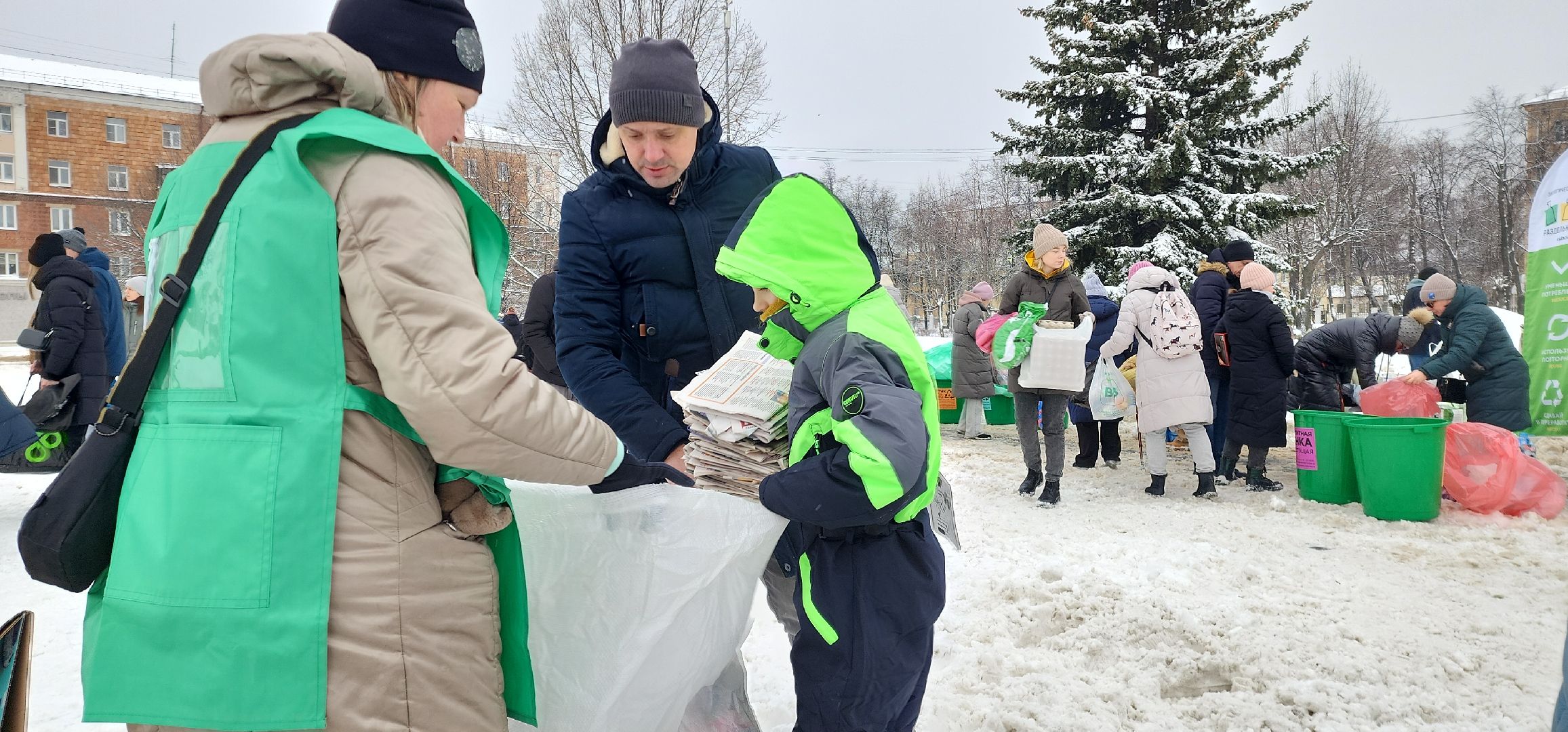 электросталь, мой город, акция, раздельный сбор мусора, раздельный сбор отходов, экология, жители города,