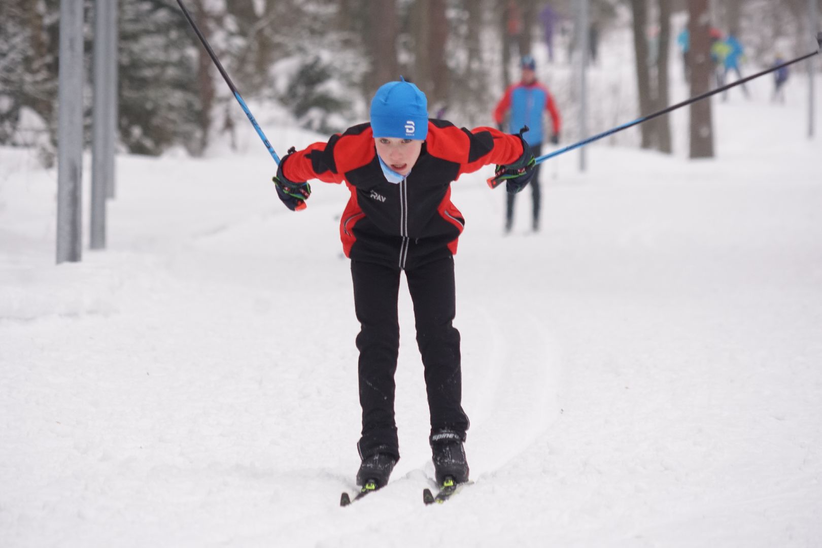Егорьевск, соревнование, первенство, лыжи, лыжные гонки, спорт, зима, зимний спорт,