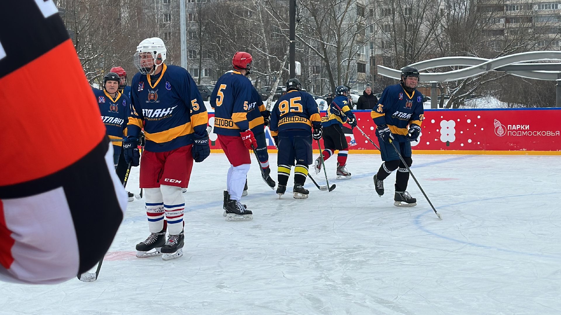 Одинцово, Новая хоккейная коробка, Хоккей в Одинцово,
