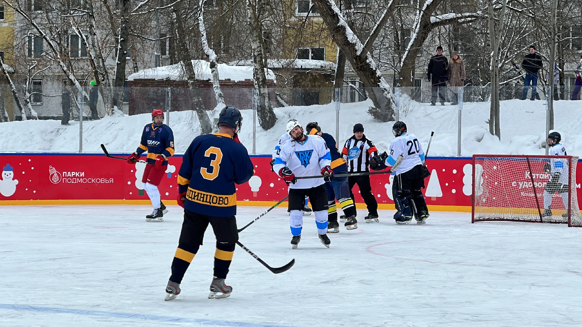 Одинцово, Новая хоккейная коробка, Хоккей в Одинцово,