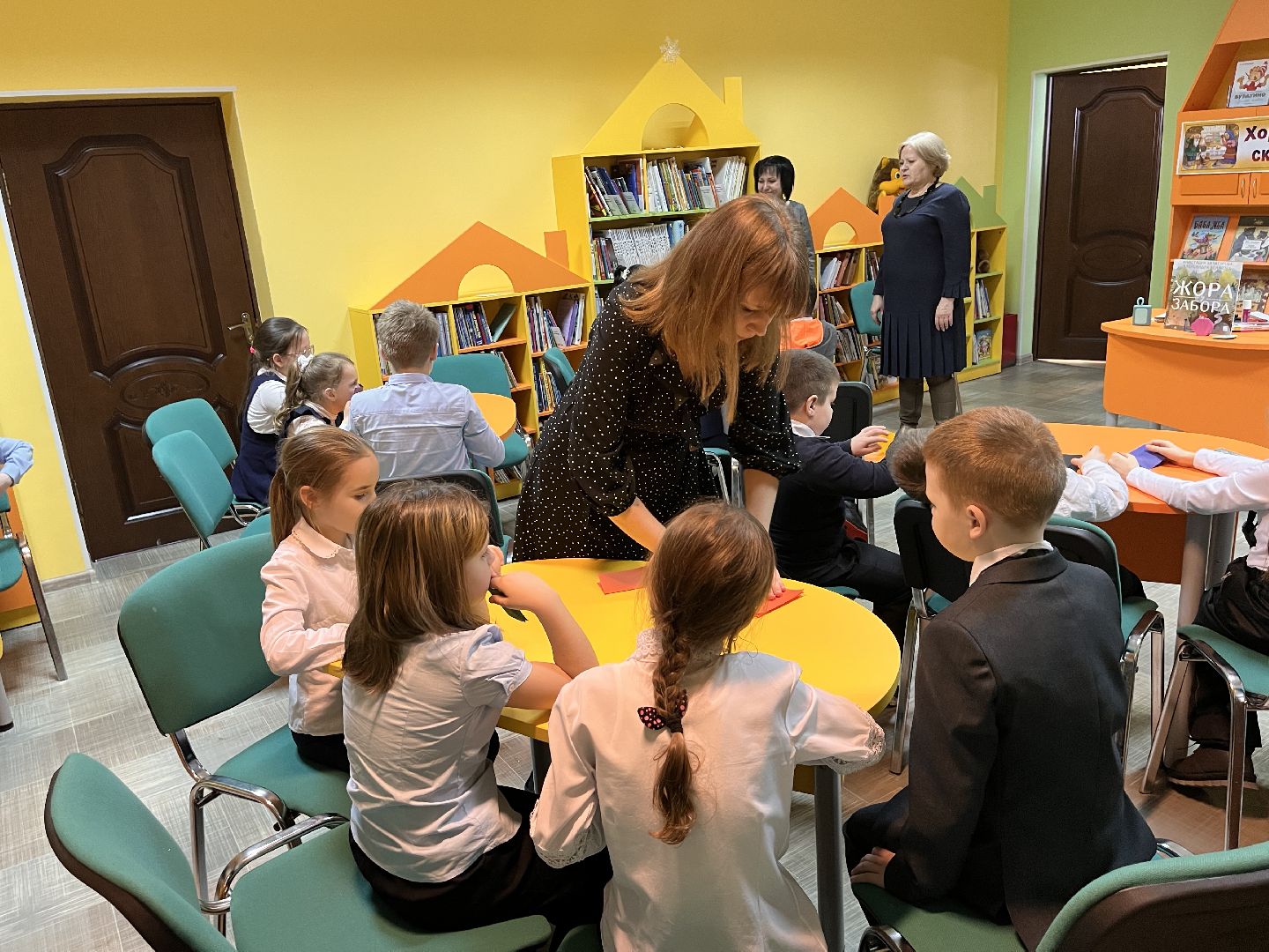 дети, мастер класс, библиотека, писатель,