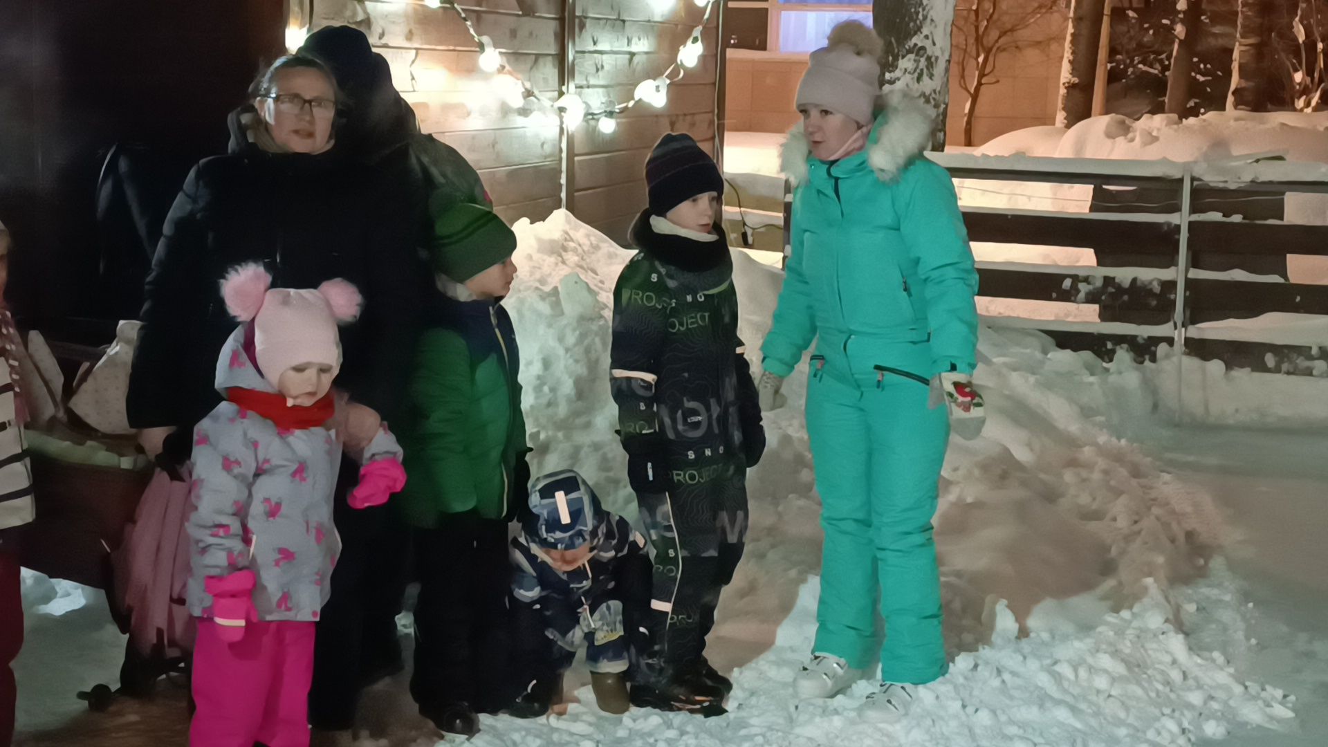 каток, лобня, парк, зима,