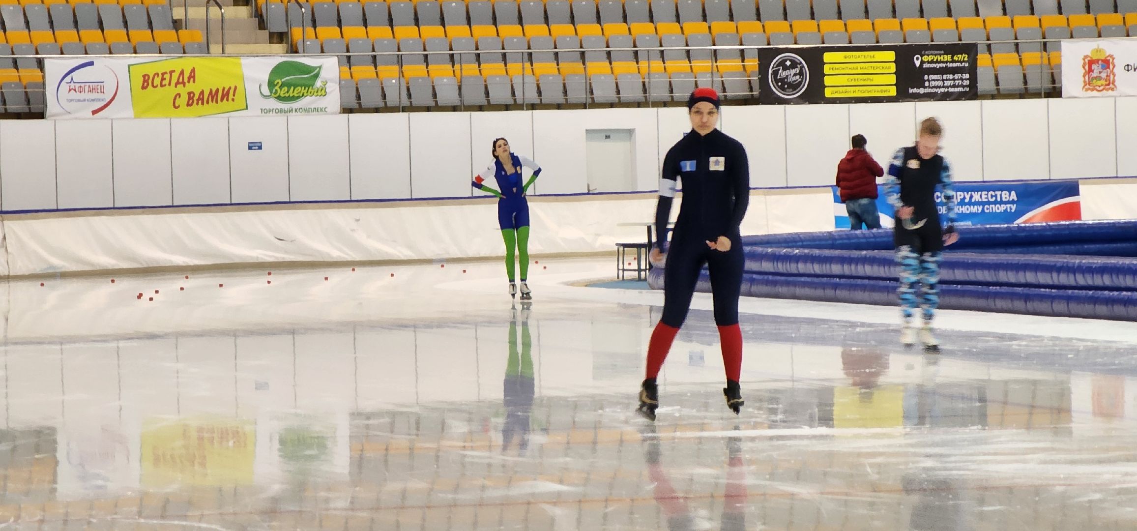 Коломна, конькобежный спорт, конькобежный центр, соревнования,