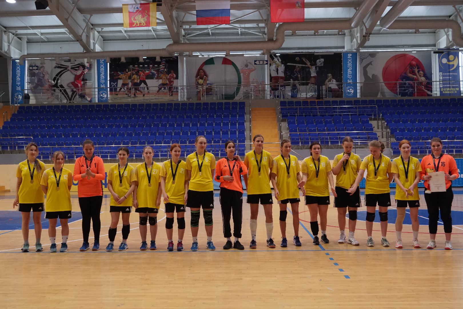 Егорьевск, спорт, гандбол, соревнования, первенство, Московская область, Подмосковье,