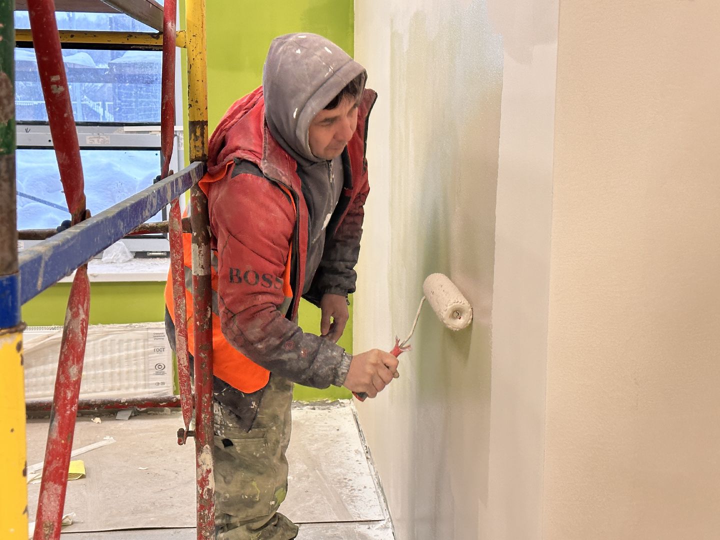 Немчиновка, Новая школа, Строительный блок,