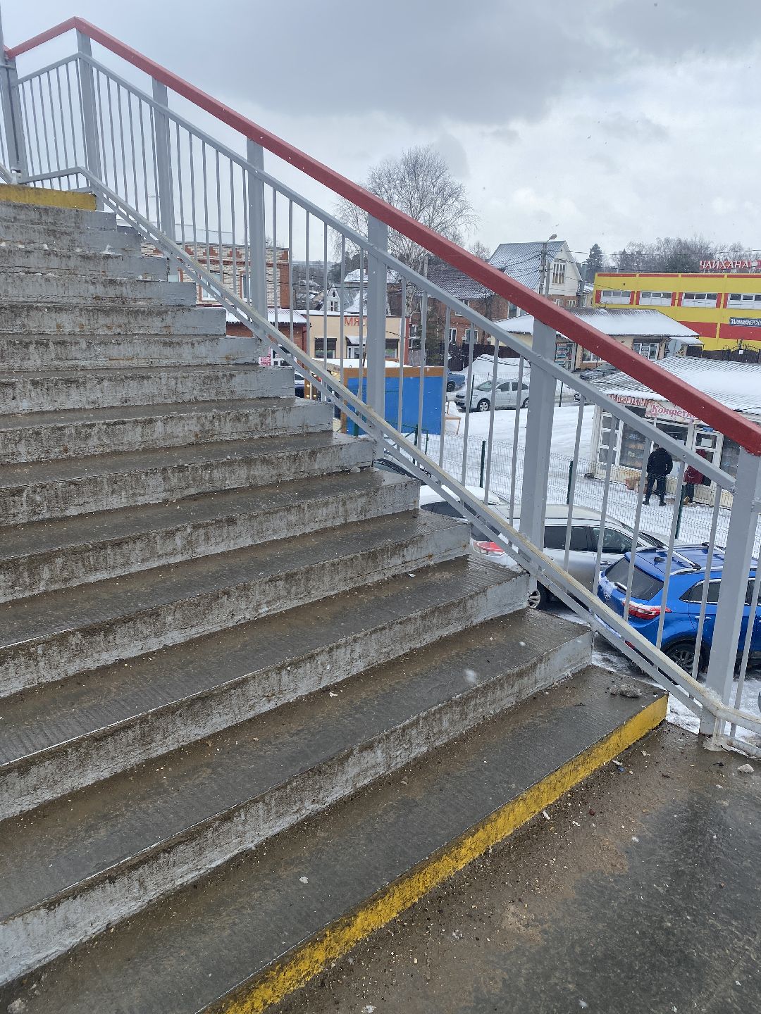 Голицыно, ремонт пешеходного моста, железнодорожная станция, Добродел