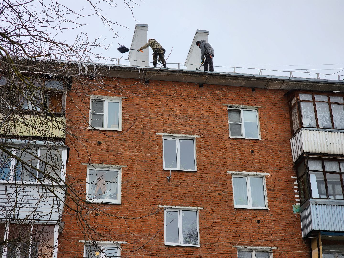 Подольск, Жкх, Сосульки, Управляющая компания,