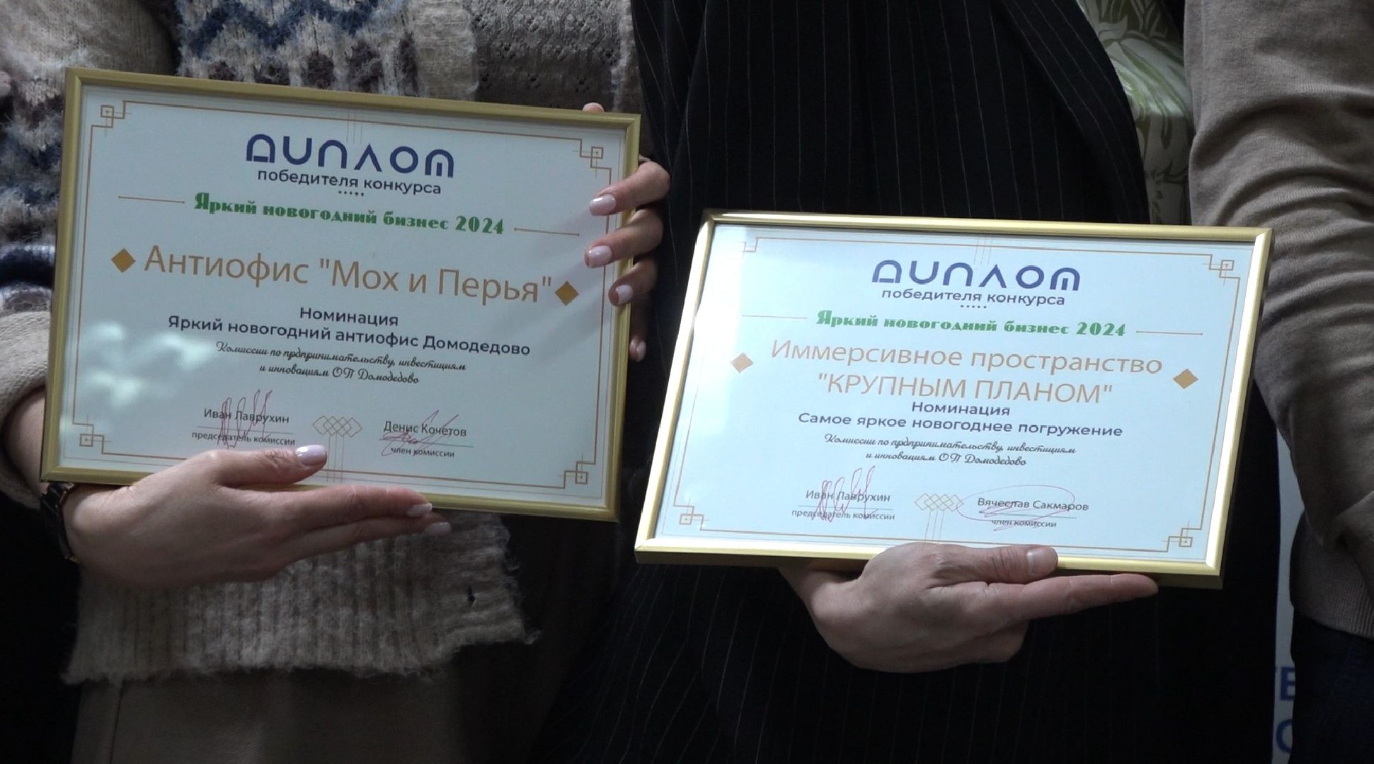 яркий новогодний бизнес, общественная палата, Домодедово,