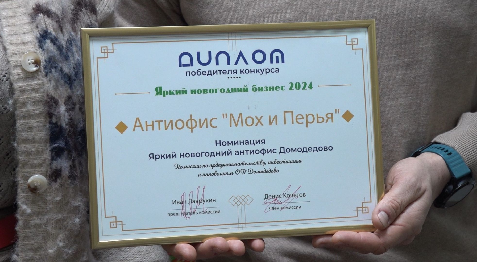 яркий новогодний бизнес, общественная палата, Домодедово,