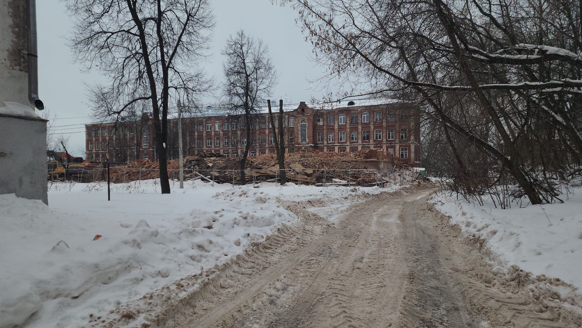 Павловский Посад, Городской округ Павловский Посад, Казармы, Париж, Снос, Строительство,