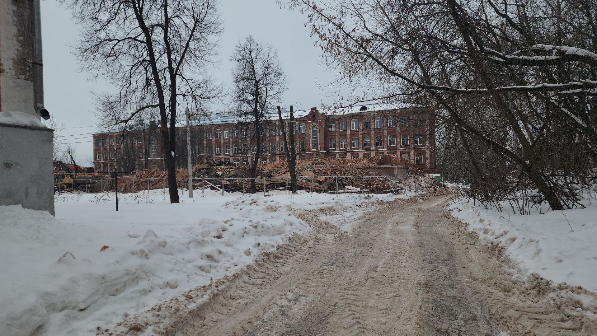 Павловский Посад, Городской округ Павловский Посад, Казармы, Париж, Снос, Строительство,