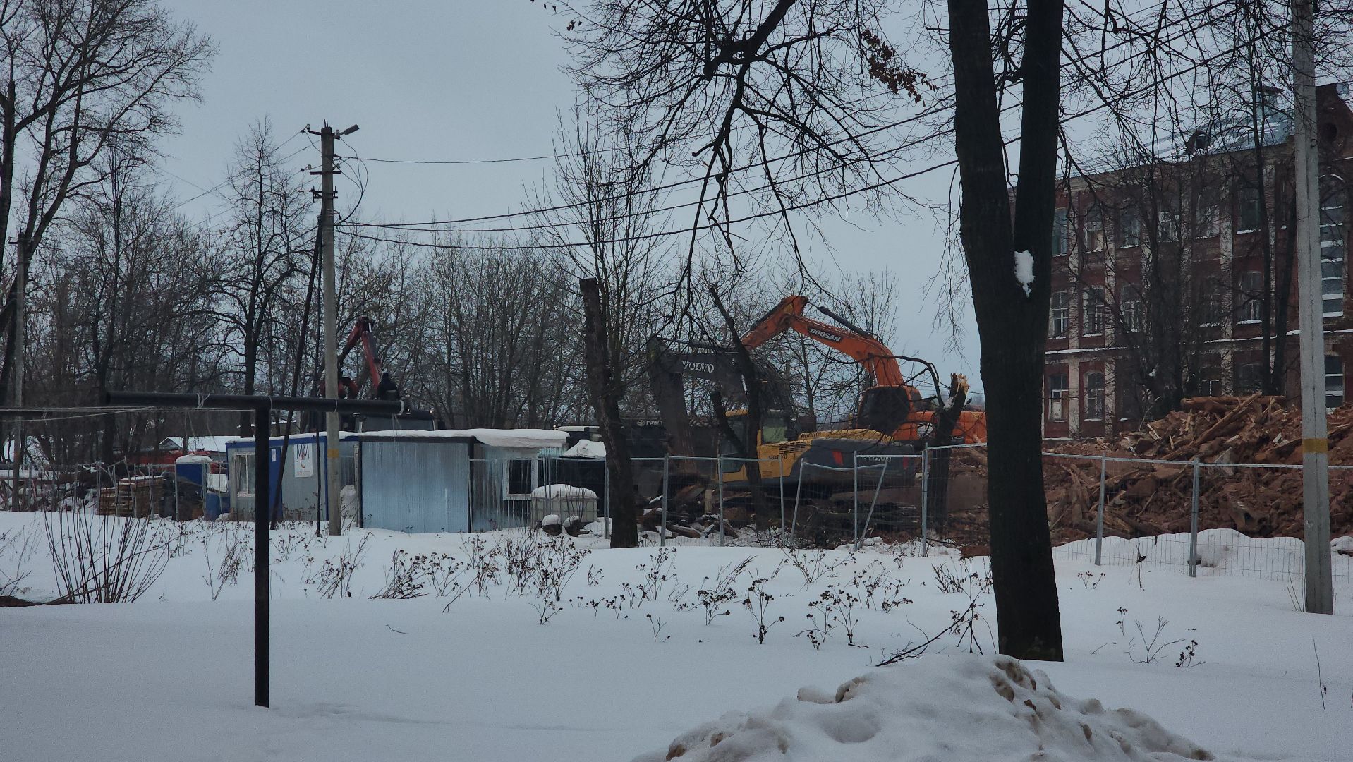 Павловский Посад, Городской округ Павловский Посад, Казармы, Париж, Снос, Строительство,