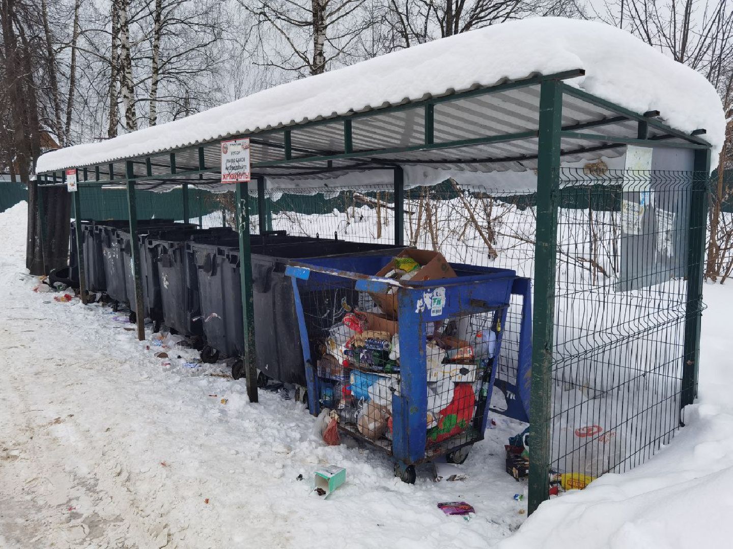 Сергиев Посад, Контейнерная площадка, Сортировка отходов, Обращение жителей, Связь с жителями,