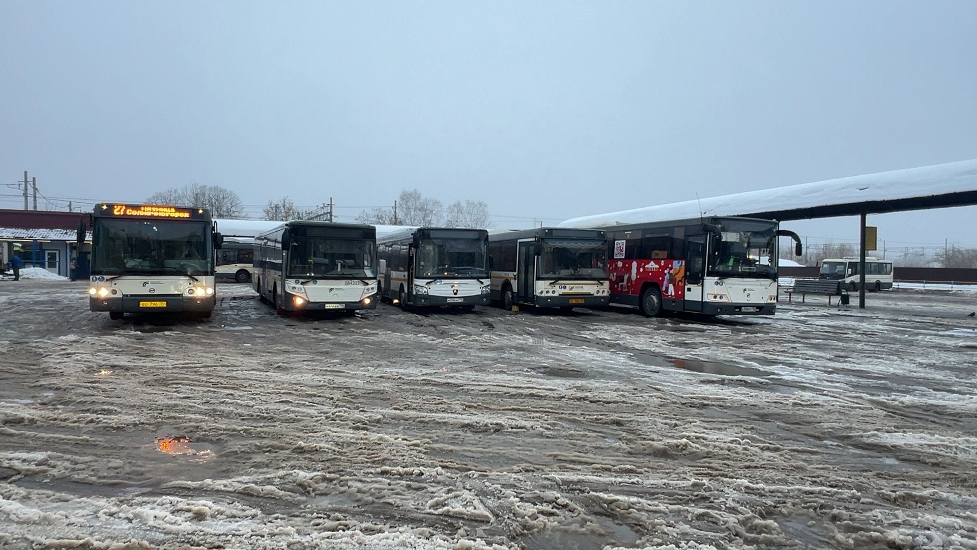 солнечногорск, транспорт, Автобусы, автостанция, пассажиры,