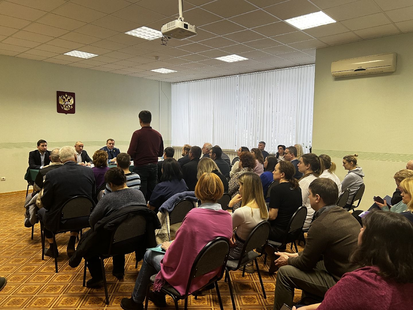 Стеклопластик, Сотрудники, Вопрос, встреча с жителями, солнечногорск,