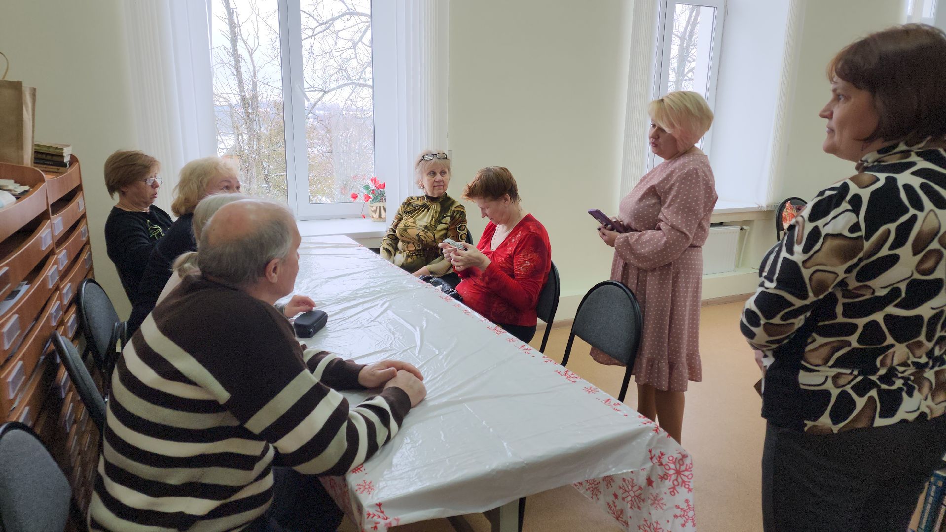 волоколамск, активное долголетие, долголеты, мастер класс, библиотека,