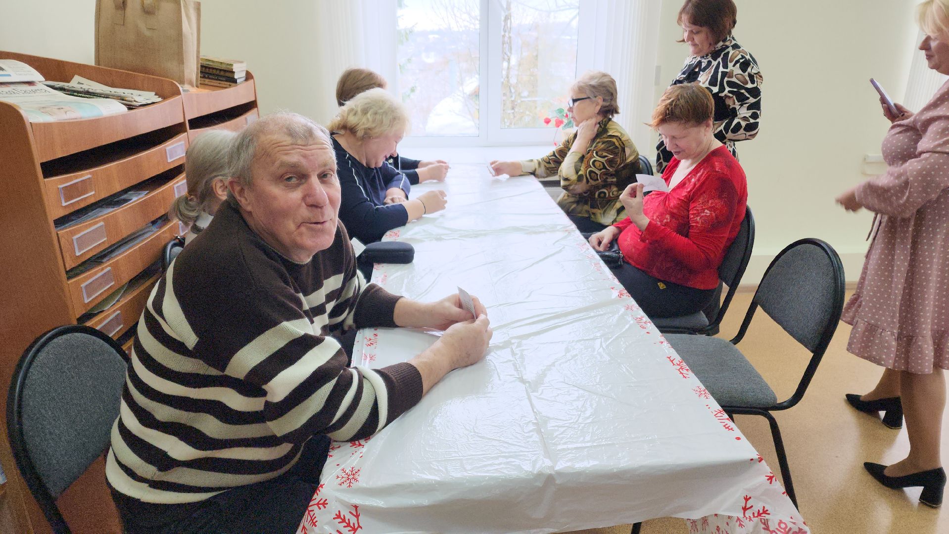 волоколамск, активное долголетие, долголеты, мастер класс, библиотека,