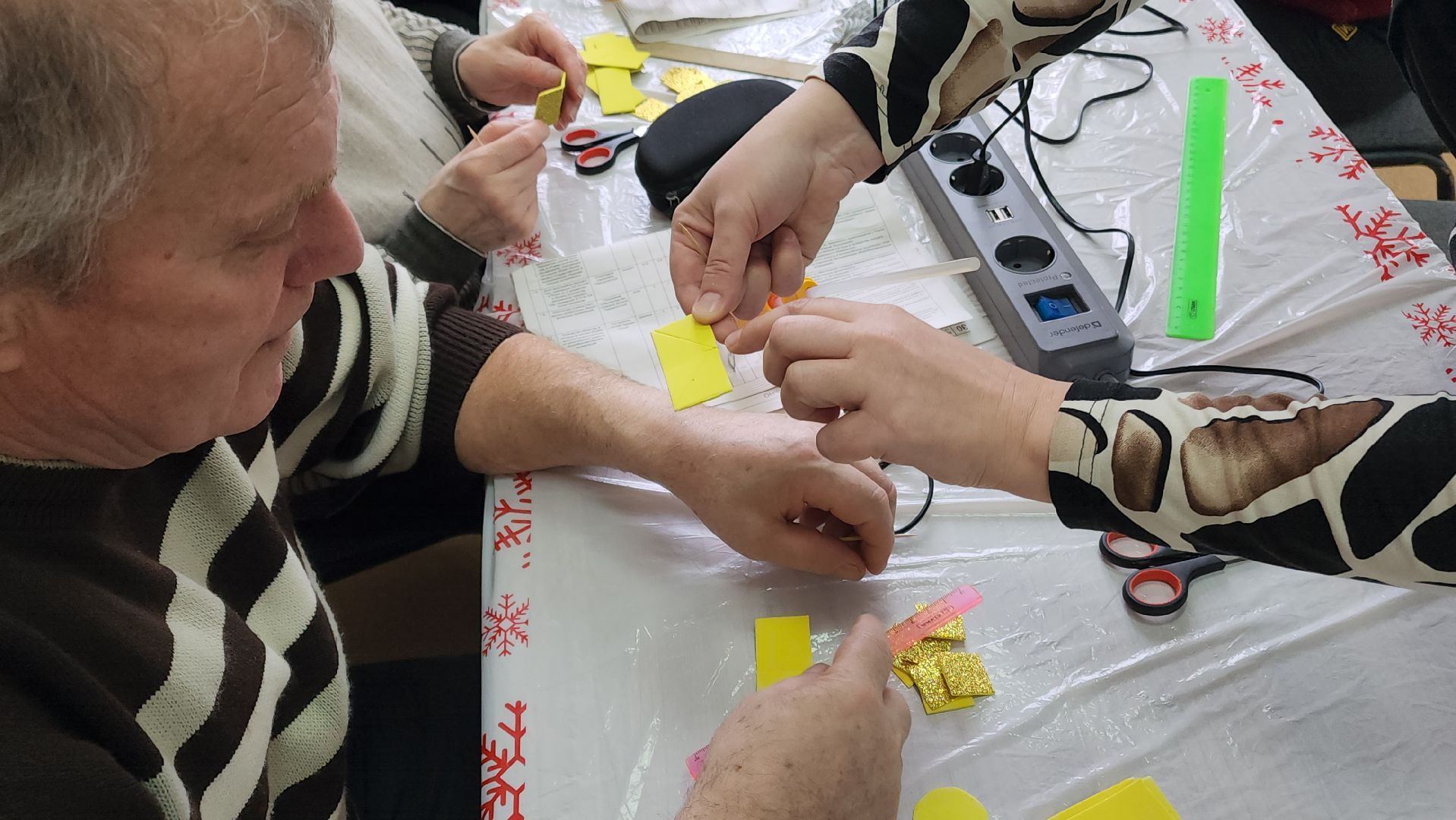 волоколамск, активное долголетие, долголеты, мастер класс, библиотека,