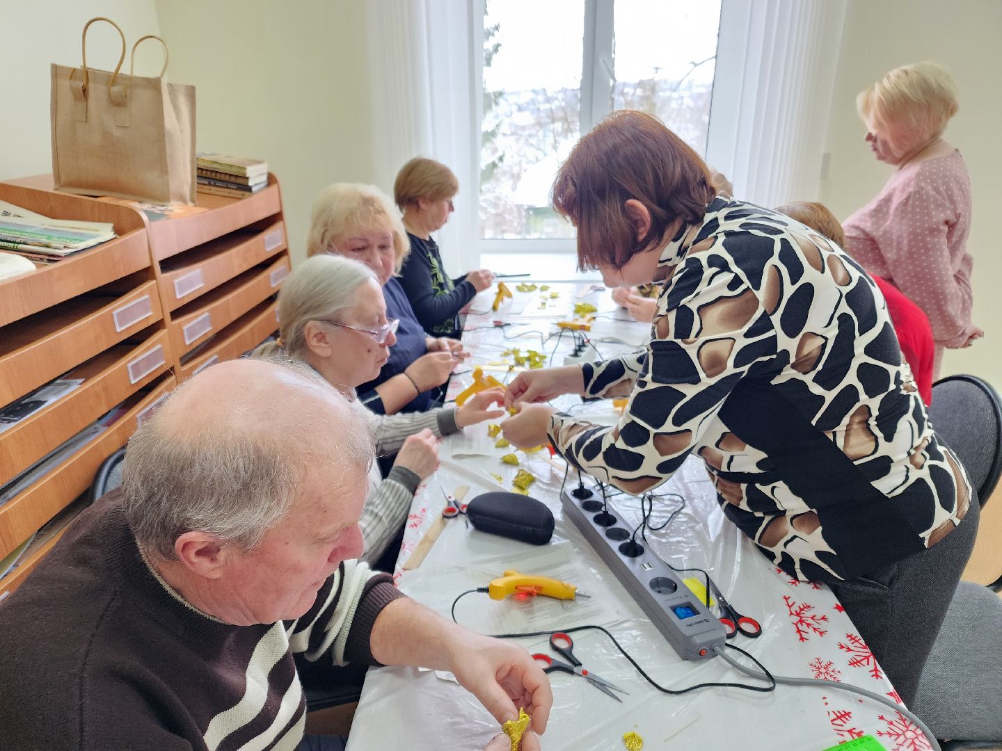волоколамск, активное долголетие, долголеты, мастер класс, библиотека,