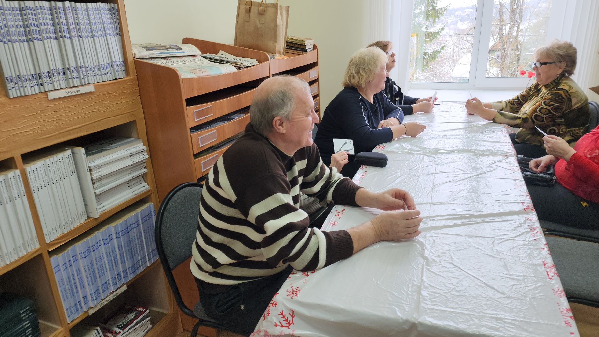 волоколамск, активное долголетие, долголеты, мастер класс, библиотека,